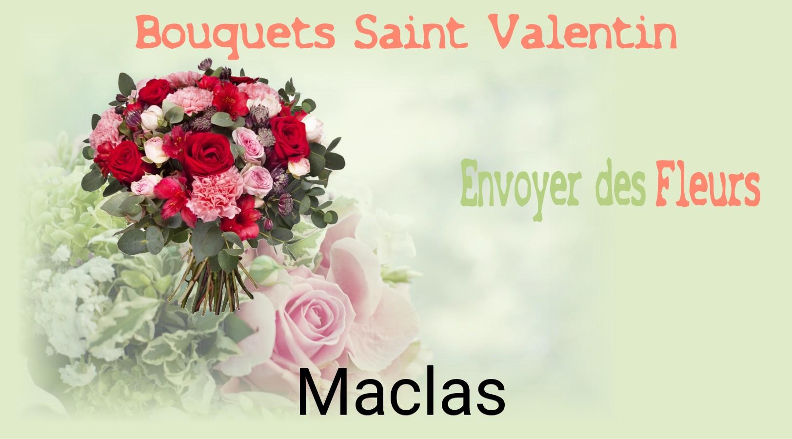Roses de Saint-Valentin livrées à Maclas